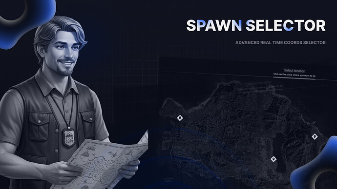 Spawn Selector [ESX/QB/STANDALONE] Thumbnail