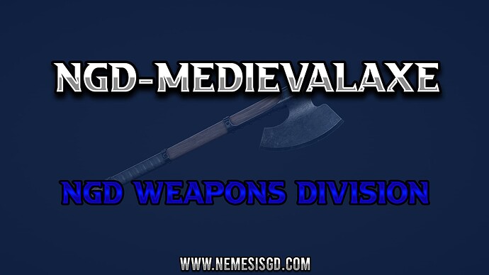 [PAID] Medieval Axe | Addon Weapon Thumbnail