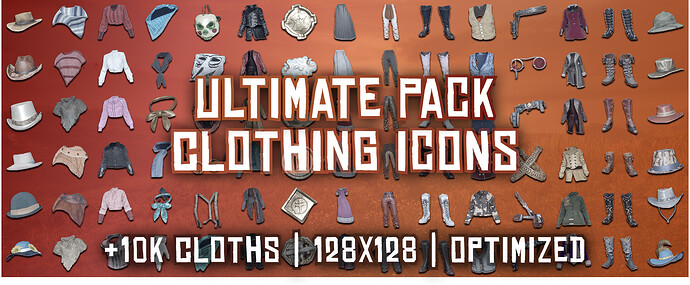 Ultimate pack clothing icons - RedM Releases - Cfx.re Community