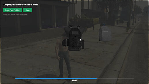 [qb,qbox,esx] MZ Plate Armor – 3D Drag & Drop Vest Plate System thumbnail 3