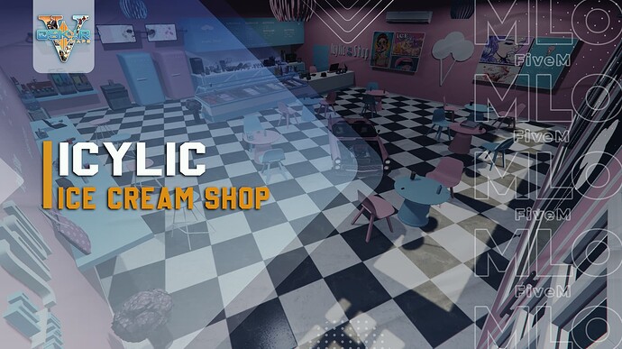 Lcylic Ice Cream Shop