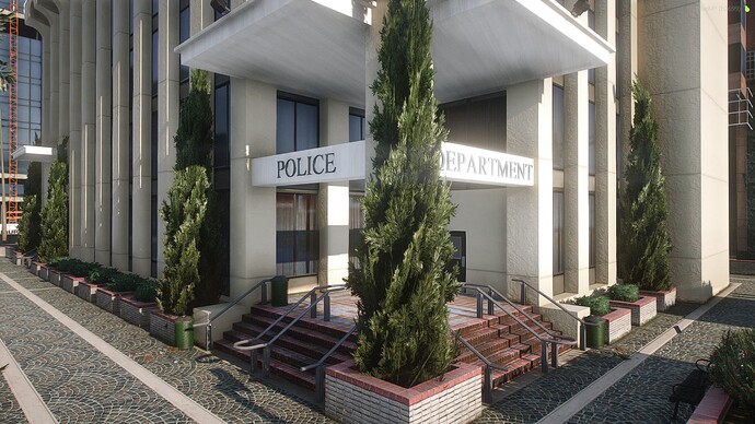 [MLO] Futuristic / Modern Police Department thumbnail 12