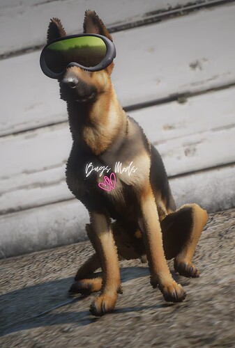 Custom K9 Police Dog Ped thumbnail 6
