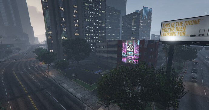 Gta v fivem map | jr car meet | drift race thumbnail 4