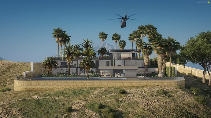 [FiveM MLO] Mansion Vinewood [Elite] thumbnail 2