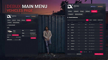 vehicles page