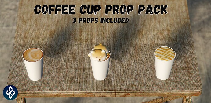 COFFEE CUP PROP PACK
