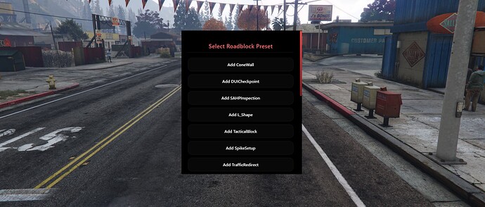 Select Preset Ui