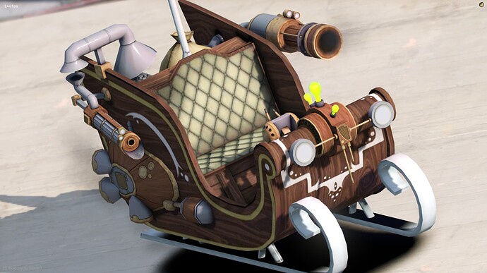 [PAID] Steampunk Flying Sleigh | Kire Customs thumbnail 7