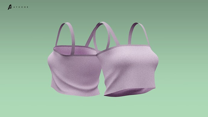 Japanese Inspired Crop Top (MP Female) thumbnail 4