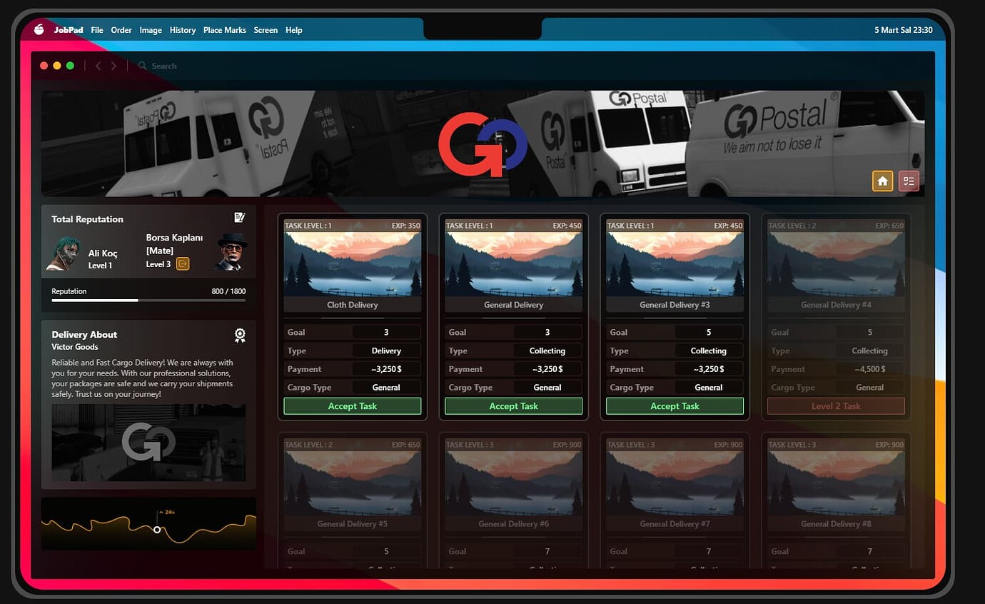Multiplayer Delivery Job Script | 0R-Delivery - FiveM Releases - Cfx.re ...