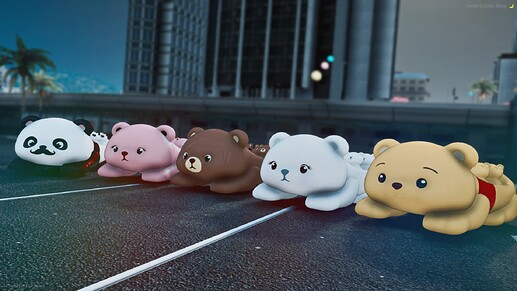 Cute Bear Car | Panda Car [PAID] thumbnail 4