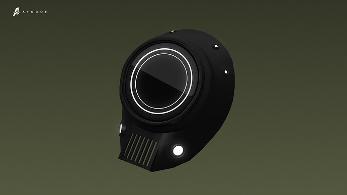 Retro Futuristic Mask (MP FM) Thumbnail