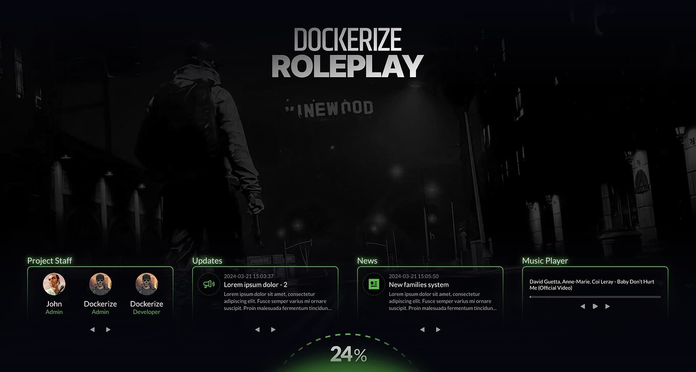 Most Advanced Dynamic Loading Screen | dockerize_dls - FiveM Releases ...