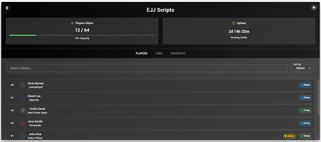Advanced Scoreboard | [ESX/QBCORE/QBOX/STANDALONE] - FiveM