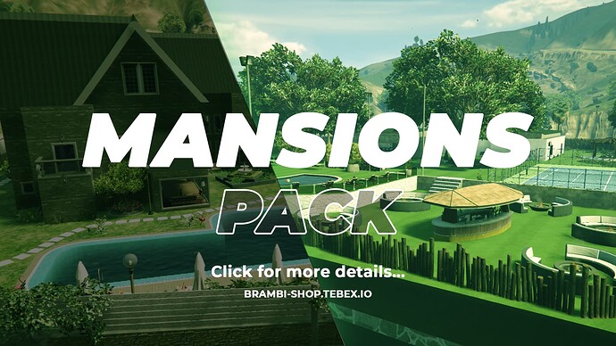 [MAP] [PAID] Mansions Pack - BrambiShop Thumbnail