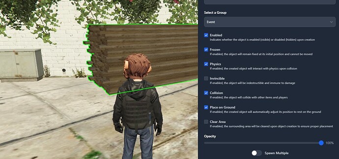 Ultimate Object Create/Edit/Delete System - P6 Spawner [ESX & QBCore] thumbnail 4