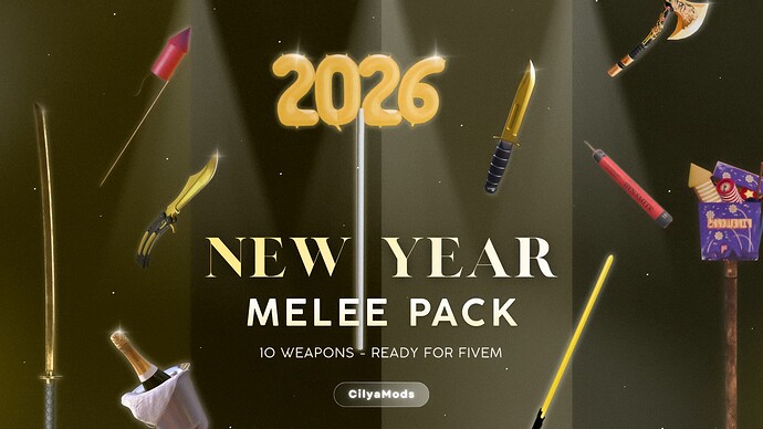New Year Melee Pack 🥂 Thumbnail