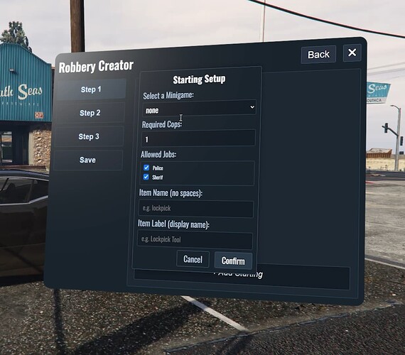 [Release] [ESX / QB / OX] Robbery Creator | Banks, Stores, Houses, Custom Heists & Law-Response System thumbnail 2