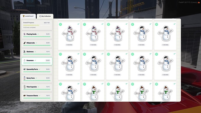 🔍 Collectables: 1100+ Items, Stickerbook UI & Leaderboards thumbnail 16