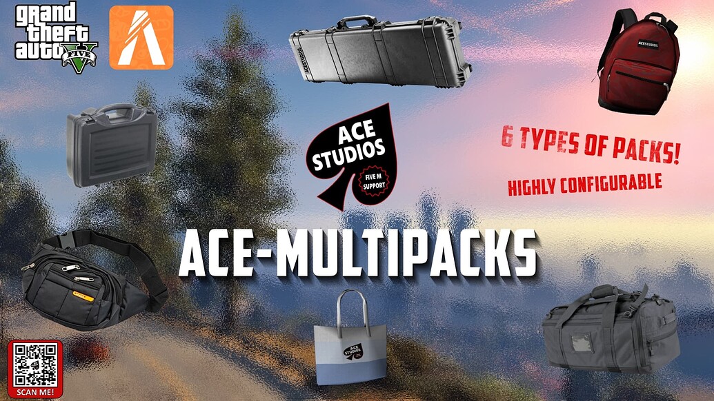 Backpacks Script | 6 Types of backpacks [OX] - FiveM Releases - Cfx.re ...