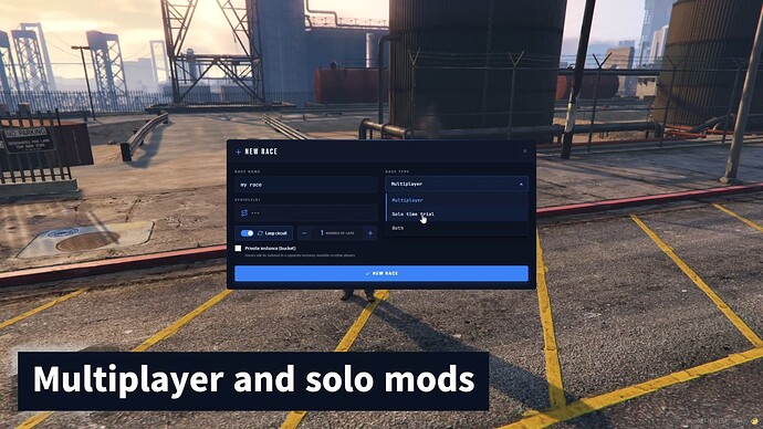 Race Builder – Advanced Race Editor & Racing System | ESX / QBCore / Standalone