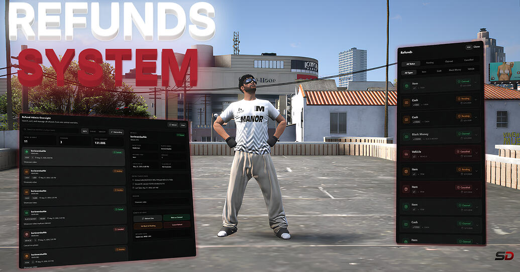 SD Refunds | Refund Management System - FiveM Releases - Cfx.re Community