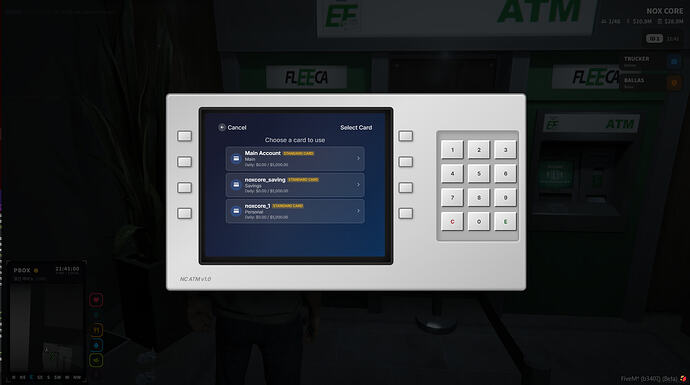 2D ATM NUI