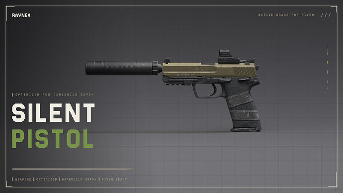 cover WEAPON_PISTOLSL (Silent Pistol)