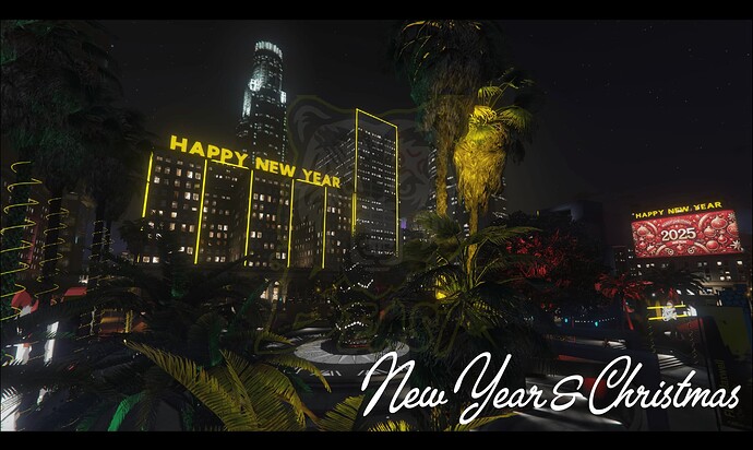Happy New Year & Christmas Map 2025 - Legion Square Edition Thumbnail