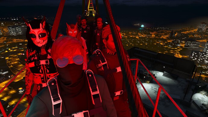 Criminal Parachute Escape