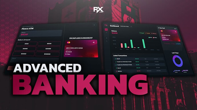 Advanced Banking | Shared & Society Accounts, Savings, Loans, ATM + Robbery & more! Thumbnail