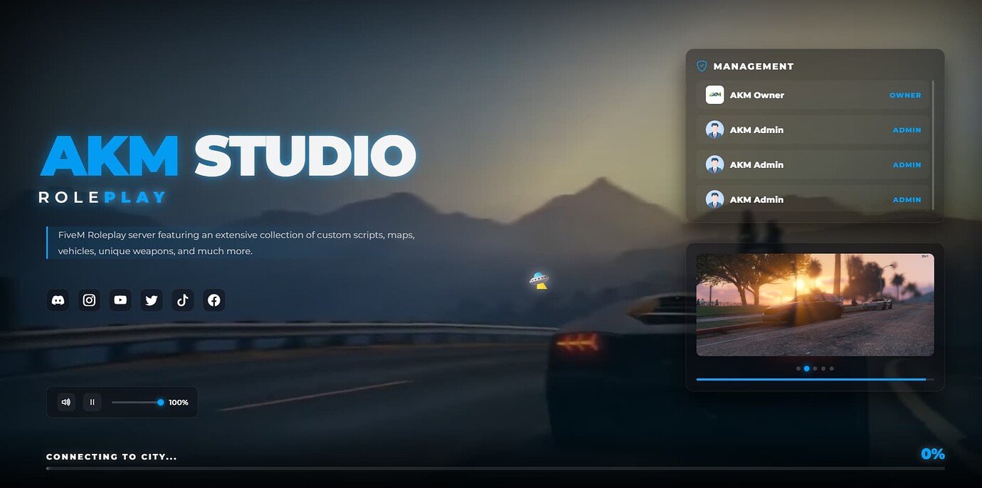 AKM Smart Loading Screen V2 (Standalone ) - FiveM Releases - Cfx Forum