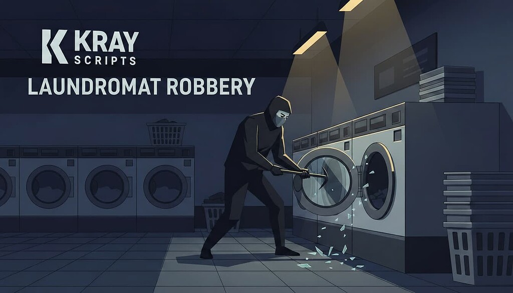 Kray Scripts - Laundromat Robbery - FiveM Releases - Cfx Forum