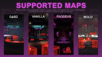 vu - supported maps