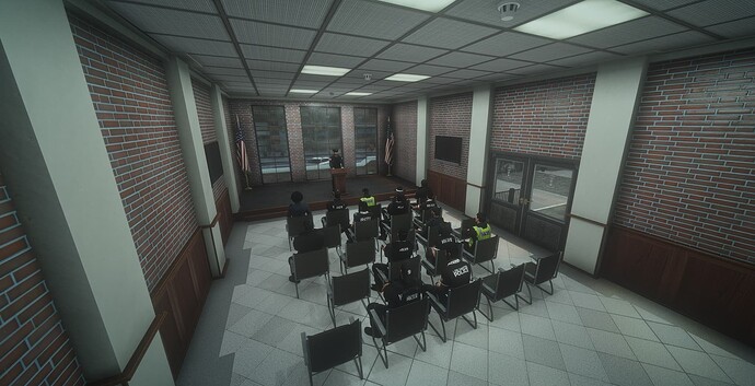 press room