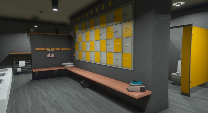 ORIGEN GYM - [FiveM MLO - GTA V Interior] thumbnail 7