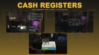 FiveM Tequi La La Job - Cash Registers - Cash registers with custom ui and sounds