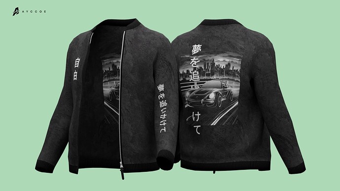 Night Drive Japanese Jackets (MP Male) thumbnail 2