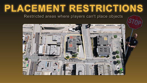 FiveM Camping Script - PLACEMENT RESTRICTIONS - Restricted areas where players can't place objects