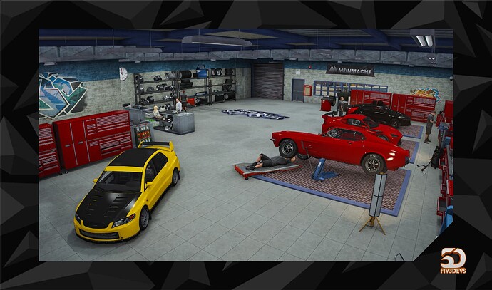 [MLO][PAID] Los Santos Customs Tuning Workshop w/ Dyno & Track - Fiv3Devs thumbnail 19
