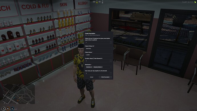 [QB] Multi: Pharmacy | Fully Modular | Crafting | Billing | Consumables | Prescriptions thumbnail 10