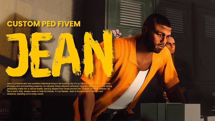 jean custom ped gta 5 fivem mods add on store