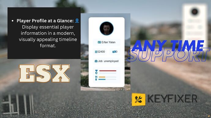 [ESX] [PAID] Player information HUD - FiveM Releases - Cfx Forum