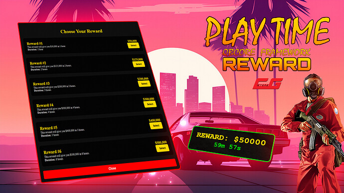 Play Time Reward - CG Store Thumbnail