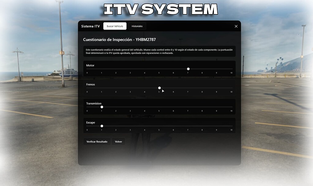 [免费]WS ITV–车辆检查系统（ESX/QBCore）-FiveM插件网
