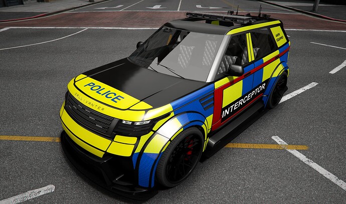 Baller Widebody Police Marked UK thumbnail 10