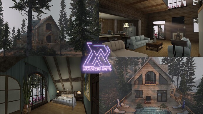 [MLO] [PAID] Mountain Cottage V2 (Christmas decoration optional) Thumbnail