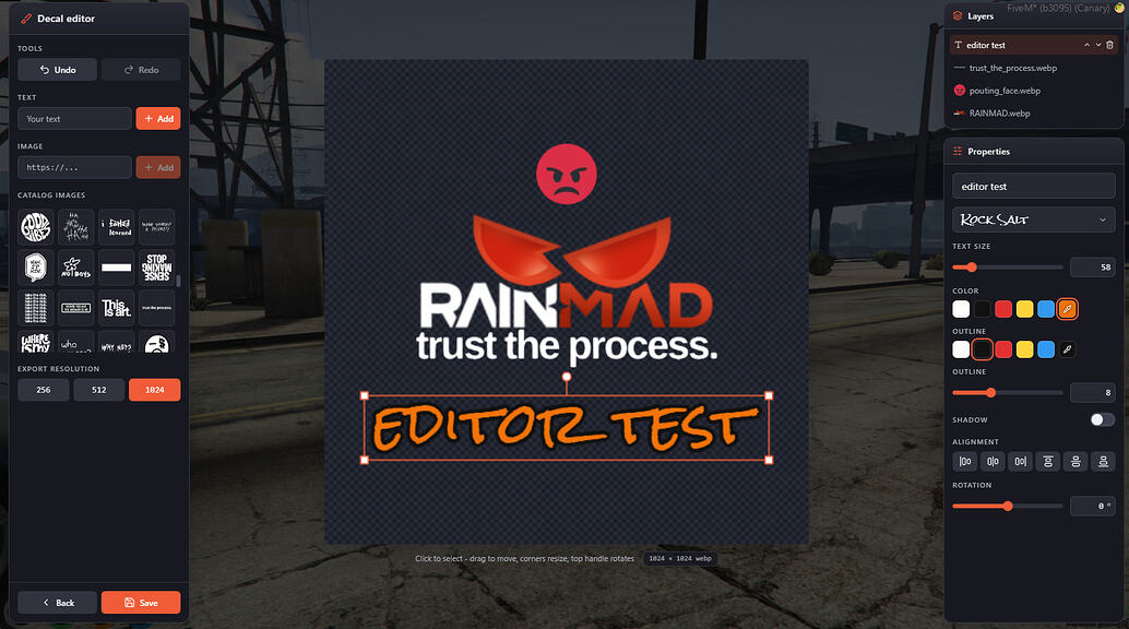 Fivem Sticker Mod Decal V: Graffiti and Vehicle Sticker - FiveM Releases - Cfx Forum