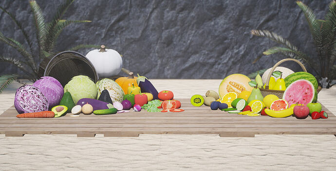 Fresh Harvest Prop Pack